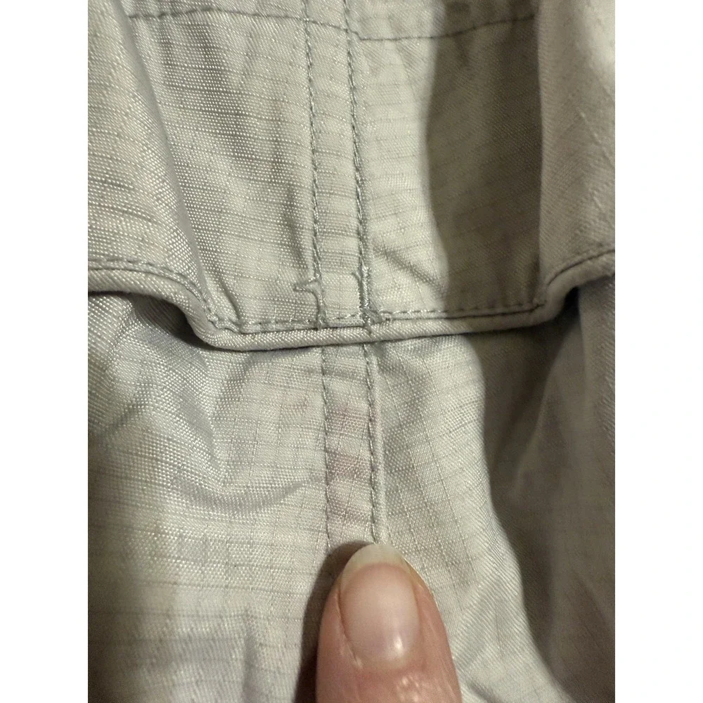 KARBON Ski Pants Mens Large Gray Insulated Snowboard Suspenders Pockets
